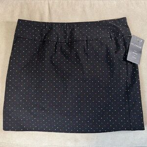 ZAC & RACHEL Black Skort with polka dots